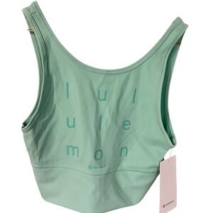 lululemon athletica Mint Green Power Pivot Everlux Tank NWT Size 8
